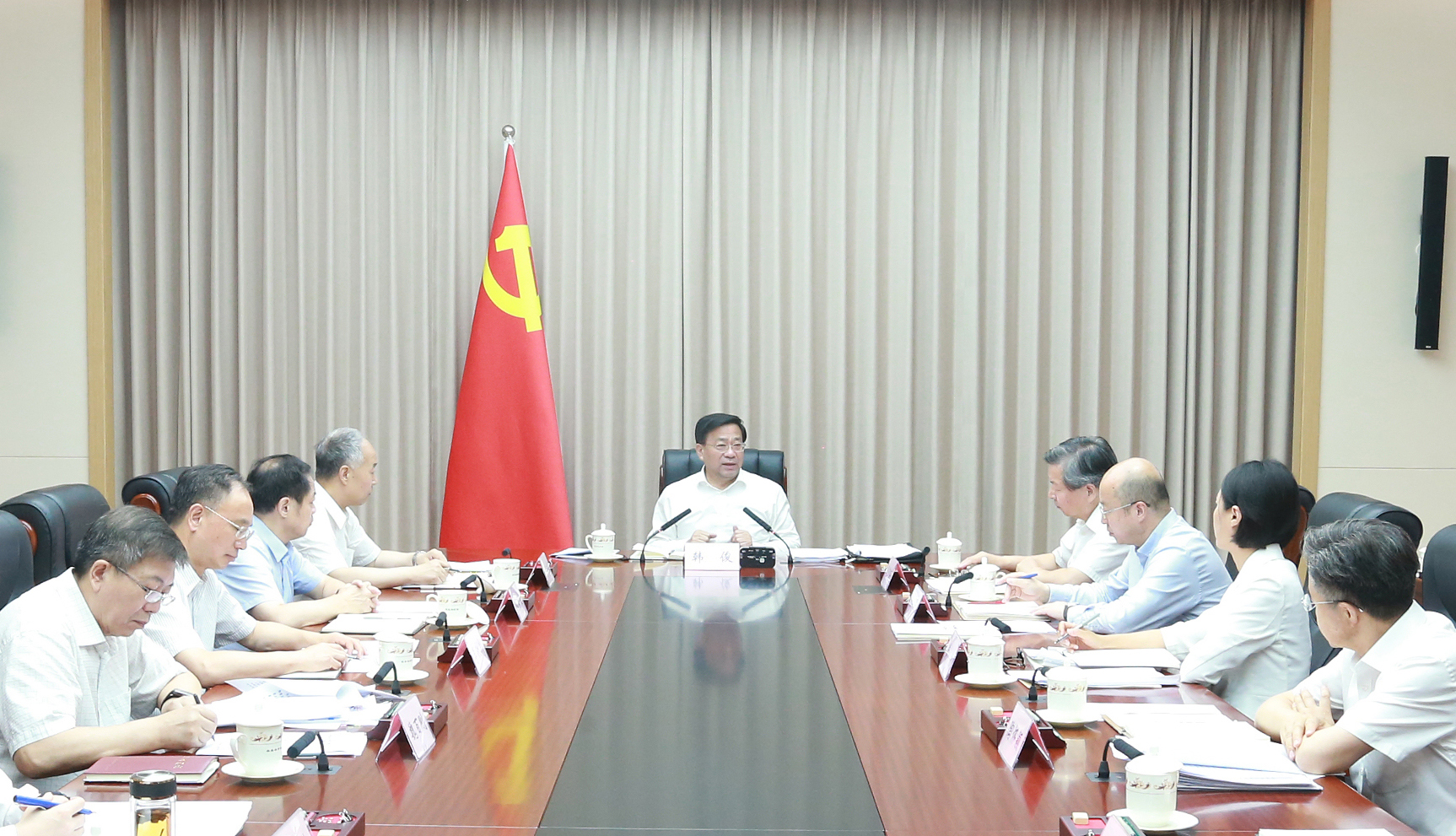 农业农村部党组召开扩大会议强调深入学习贯彻习近平总书记重要指示精神
